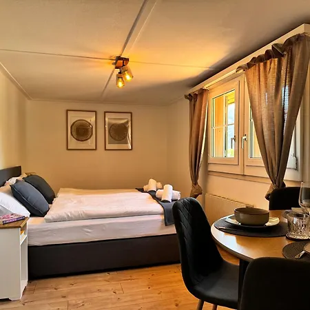River-kissed Retreat With Iconic Jungfraujoch View