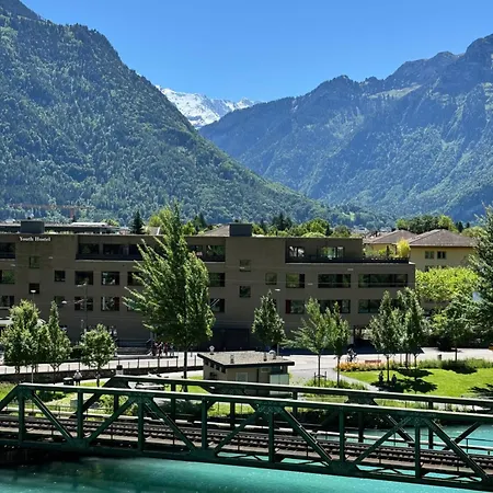 River-kissed Retreat With Iconic Jungfraujoch View Interlaken